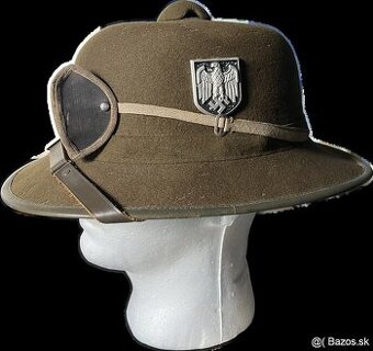 Tropický klobúk Wehrmacht Afrikakorps