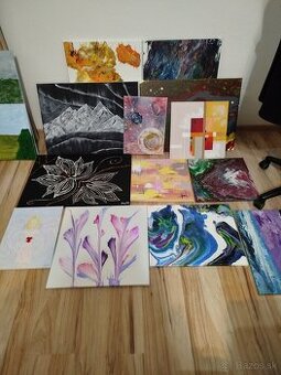 Obrazy akryl darujem