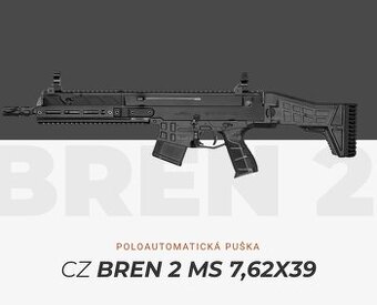 Bren 2 MS 7,62x39 11" dlhé predpazbie