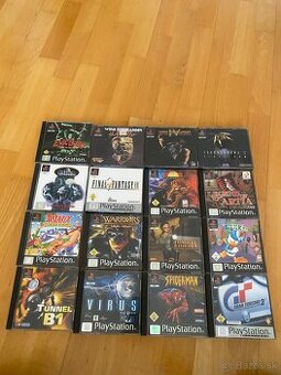Playstation 1 Ps1 Psx Hry na predaj zbierka