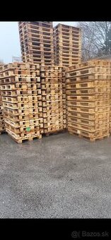 Europalety svetle aj tmave  neposkodene palety