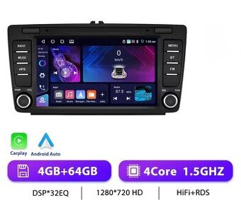 Android autoradio pre skodaoct2