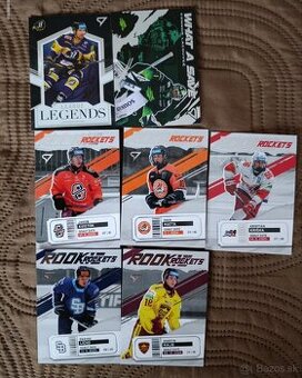 Hokejové kartičky Tipsport extraligy 25/26