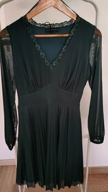 Krásne tmavozelené šaty MOHITO veľ. S /.36