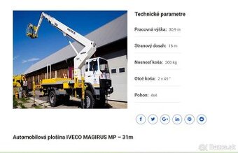 VYSOKOZDVIZNA PLOSINA 31m ruthman 4x4