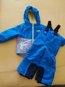 Zimná chlapčenská lyžiarska bunda a nohavice veľ. 86/92 - 1