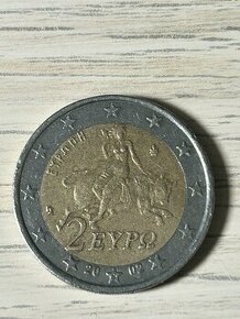 2€ minca Grécko 2002 S