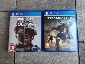 PS4 - COD: Cold War, Titanfall 2