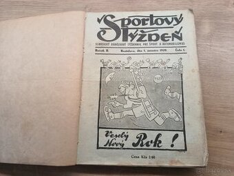 Športový týždeň - šport a automobilizmus 1929, 31.čísiel