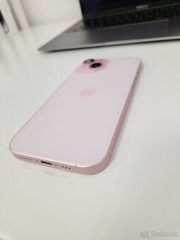 Apple iPhone 15 128GB Pink - ako nový