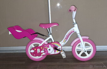 Predam detsky bicykel pre zacinajucu jazdkynu s