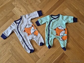 2x overalik - pyzamko, velkm 62