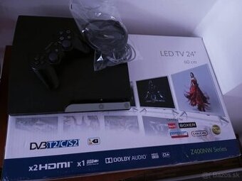 Playstation 3 SLIM 320GB HRY + LED Full HD TV STRONG