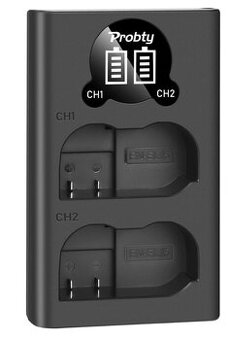 Dualna LCD usb nabijacka pre Nikon EN-EL15