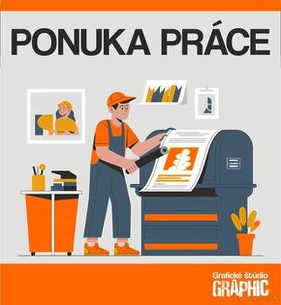 🔧 HĽADÁME PARŤÁKA DO GRAFICKÉHO ŠTÚDIA 🖨️