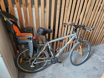 Bicykel Author 19 s detskou sedackou Hamax