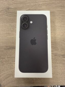 Predám iPhone 16 black 256GB nový