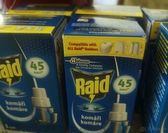 Raid proti komárom náplň 45dní
