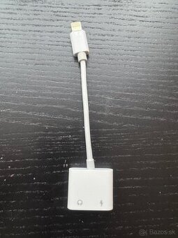 Lightning adaptér 2v1 pro iPhone – sluchátka + nabíjení