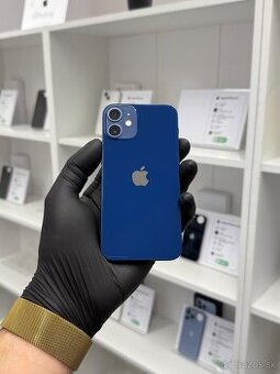 ZÁRUKA 2 ROKY /  Apple iPhone 12 Mini 128GB Blue, 100%