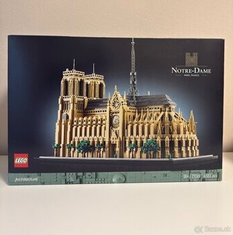 Predám LEGO® Architecture 21061 Notre-Dame – nové, zabalené