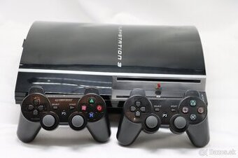 PlayStation 3 CECHJ04 (40GB) | 2x ovládač | káble