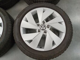 Predam zimne ALU 5x112 R17 6,5J ET46 ORIGINAL VOLKSWAGEN
