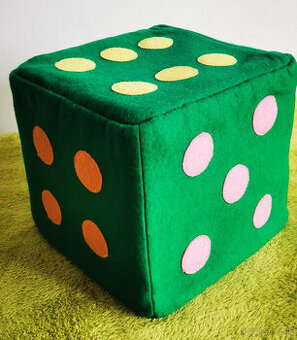 Predám textilnú kocku handmade