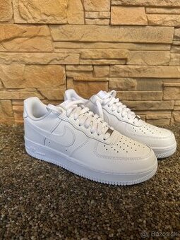 Nike air force 1 biele/white 42,5/27cm Nove