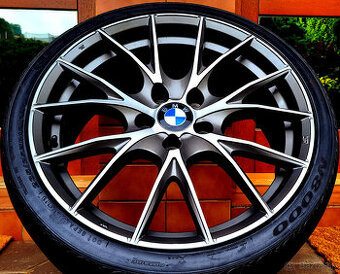 alu R19 5x120 dvojrozmer, letné pneu, BMW rada 1