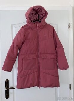 4F dievcenska staroruzova zimna bunda velkost 146