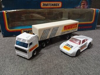 Matchbox Team Convoy TC 15, DAF, Pirelli Set
