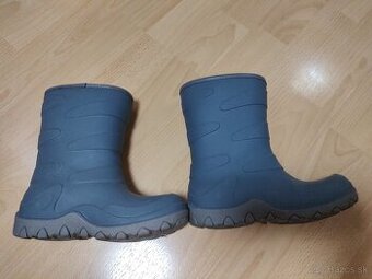 DETSKÉ ZATEPLENÉ GUMÁKY MIKK-LINE THERMAL BOOTS - BLUE NIGHT