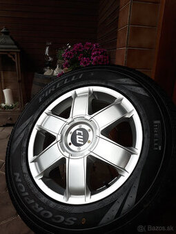 alu R17 6x114,3 Nissan Navara, Pathfinder, pneu 255/60