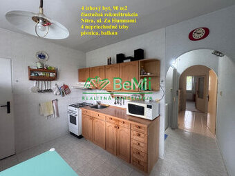 4 izbový byt, Chrenová - čiastočná rekonštrukcia balkón, piv