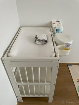 Prebaľovací pult Gulliver s príslišenstvom