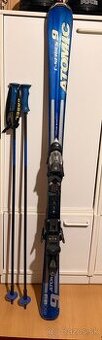 Predám lyže Atomic C series 9 150cm aj s paličkami