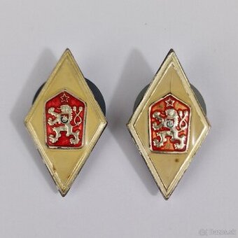 Odznak absolvent vojenskej akadémie (2 varianty)