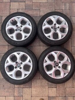 Orig. hliníkové disky Citroen R16, 4x108