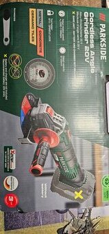 Parkside uhlova bruska aku