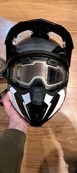 Celoročná prilba CKX Titan, vyhrievané okuliare