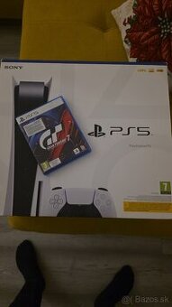 Predám PlayStation 5 (verzia s mechanikou) + Gran Turismo 7