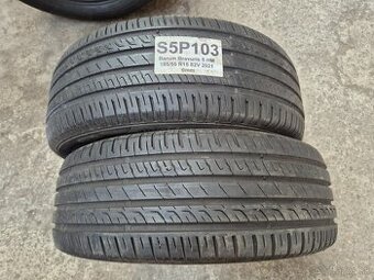 185/55 r15 letné 2 ks BARUM dezén 6 mm