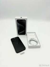 Apple iPhone 15 Pro 128GB Titanium Black Neaktivovaný Záruke - 1