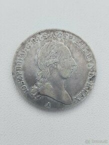Mince 1/2 Toliar Jozef II. 1789 A