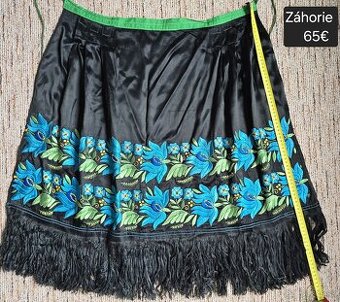 Stary kroj sukne a zastery Jablonica