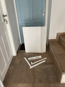 Nastenny stol Ikea Norberg biely