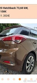 Hyundai I 20 ll PZ svetlo vonkajšie