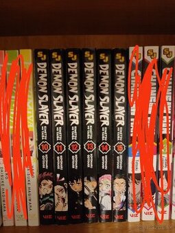 Manga demon slayer 10-15 po anglicky