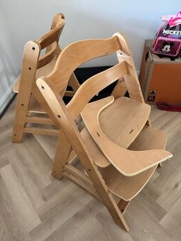 Hauck drevena rastuca stolicka 2x